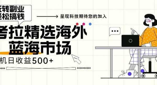 海外全新空白市场，小白也可轻松上手，年底最后红利