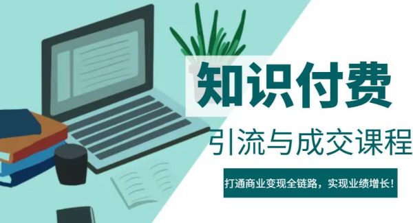IP合伙人知识付费虚拟项目，引流与成交课程，打通商业变现全链路，实现业绩增长！