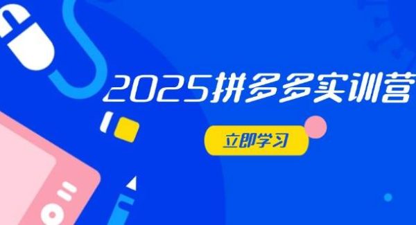 2025拼多多实训营：深度剖析运营关键，助力电商人快速提升